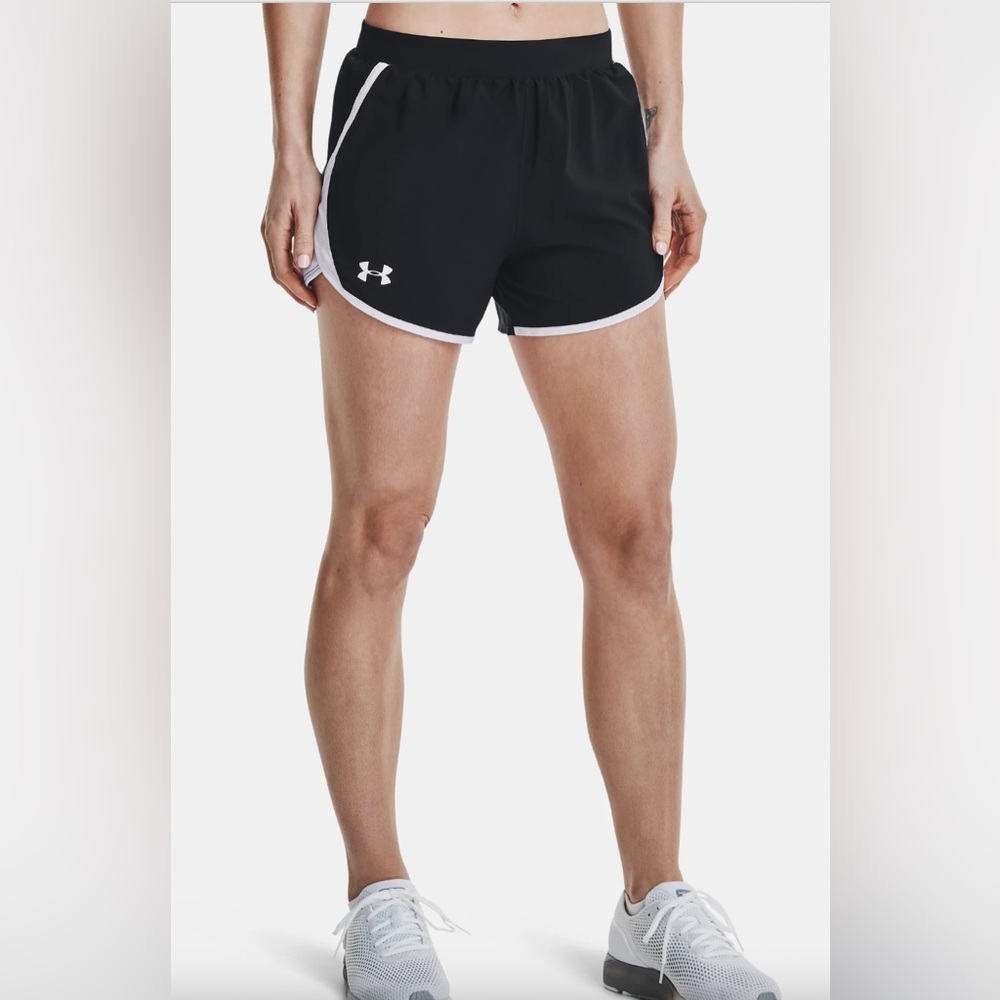 under armors women’s fly by shorts (S)